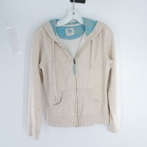 SONOMA light cream hoodie junior large